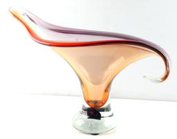 CONTEMPORARY MODERN  ART GLASS SCULPTURE