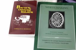 8 WESTERN PIONEER CARRIAGE CONSTRUCTION BOOKS