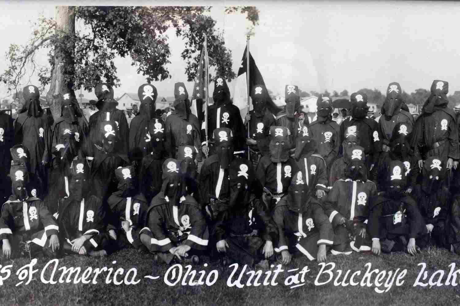 1920S ARMED KNIGHT RIDERS OF AMERICA PHOTO 2ND GEN