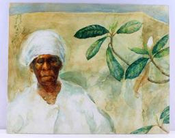 ALICE SCOTT SCANLAND BLACK AMERICANA PORTRAIT