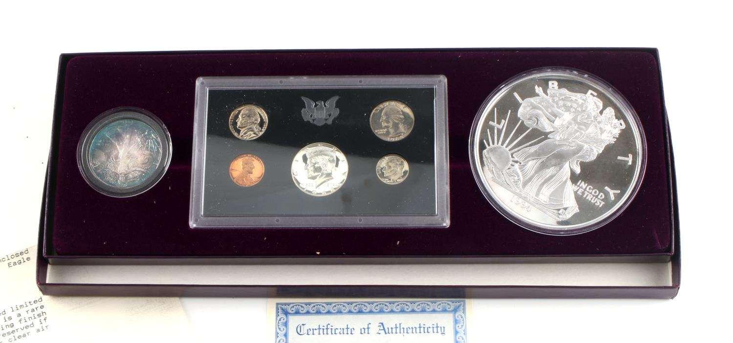 1994 SILVER EAGLE SILVER HALF POUND PROOF SET