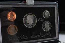 8 US MINT PREMIER SILVER PROOF SET LOT 1990'S