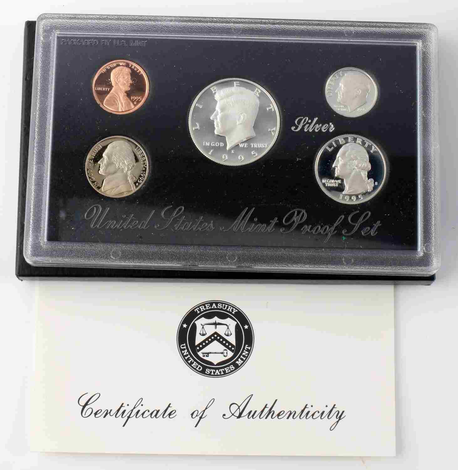 3 SILVER PROOF 3 COMMEMORATIVE COIN SET LOT