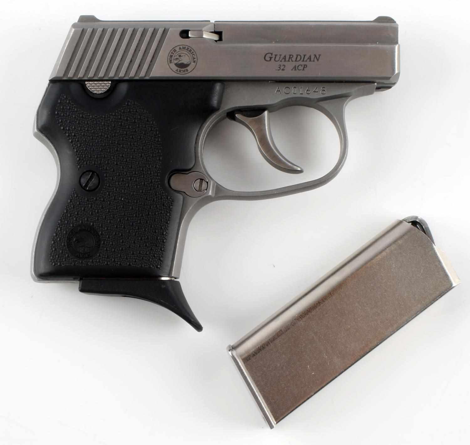 NORTH AMERICAN ARMS .32 ACP GUARDIAN HANDGUN