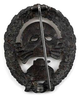 WWI IMPERIAL GERMAN TOTENKOPF PANZER ASSAULT BADGE