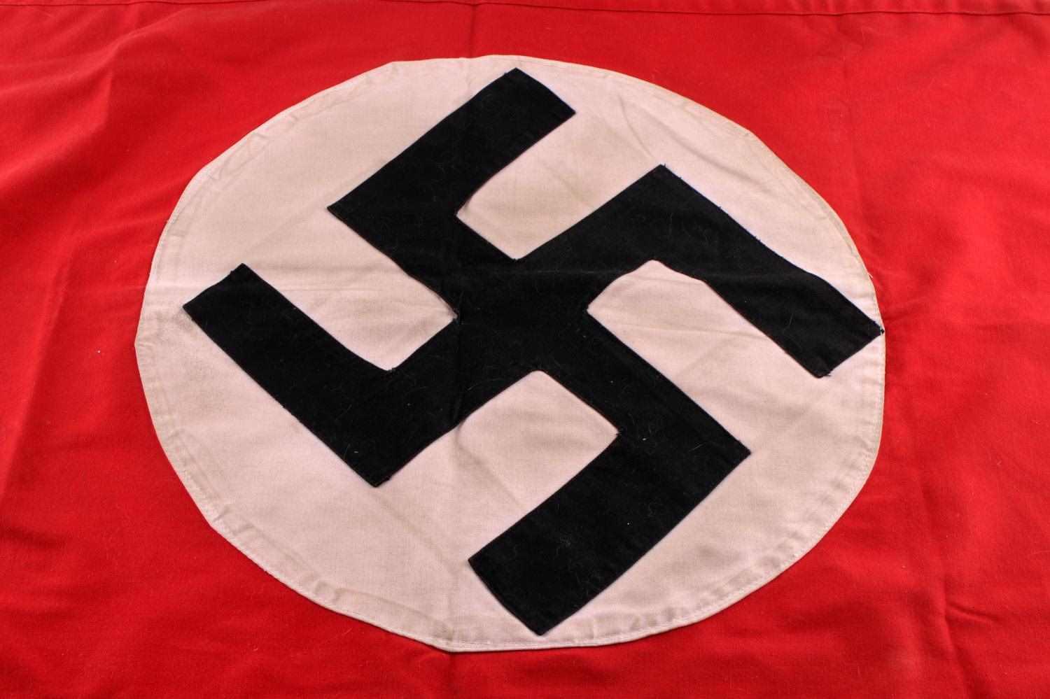 WWII THIRD REICH GERMAN BATTLE FLAG BANNER