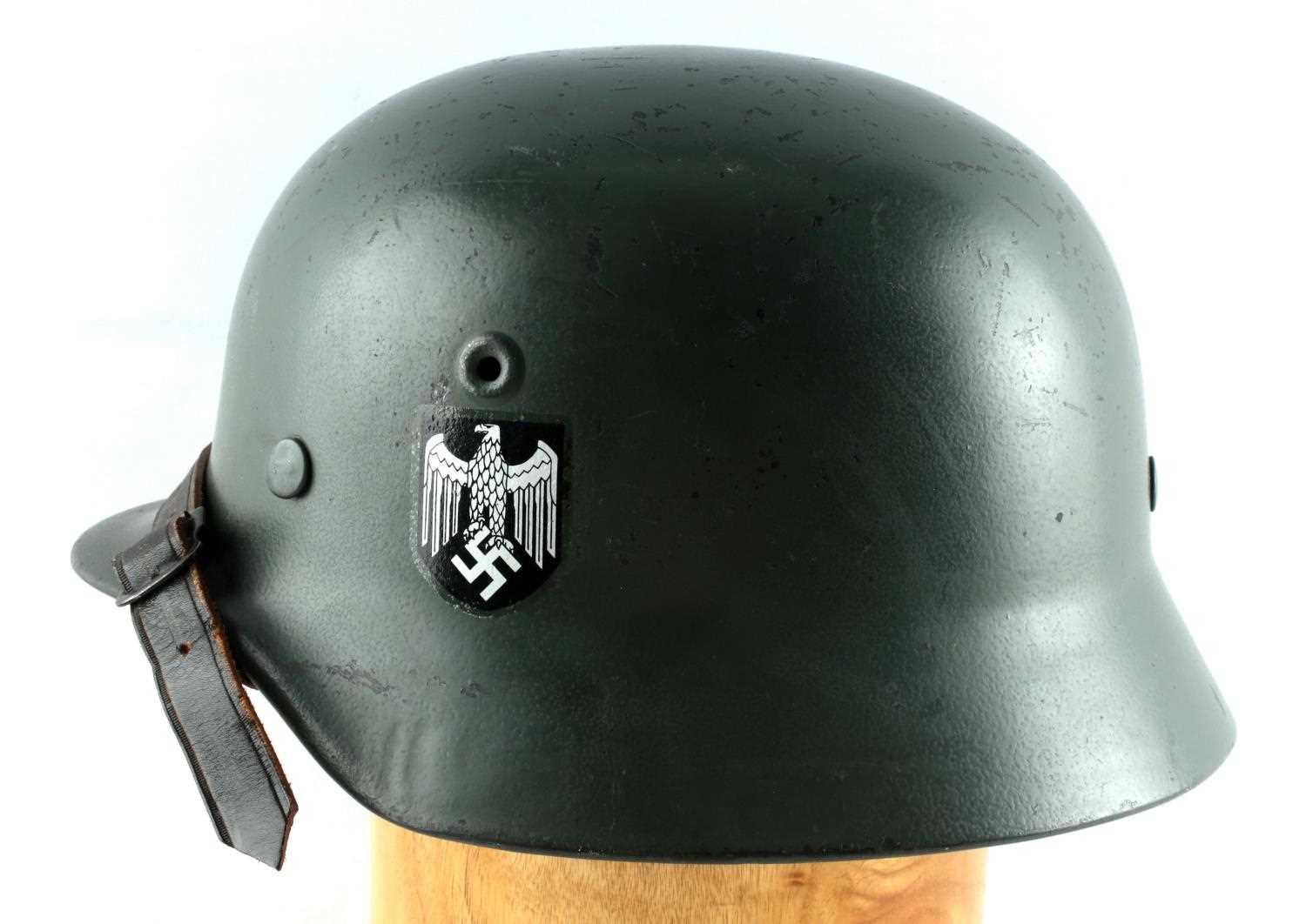 WWII GERMAN THIRD REICH M-40 HEER HELMET