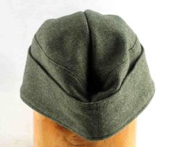 WWII GERMAN WEHRMACHT FELDGRAU PANZER SIDE CAP