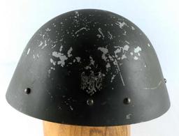 WWII GERMAN THIRD REICH HEER DECAL HELMET