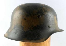 WWII GERMAN THIRD REICH M-42 HEER DECAL HELMET