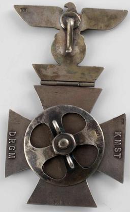 WWII GERMAN THIRD REICH IRON CROSS & HINGED SPANGE