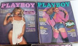 VINTAGE CELEBRITY & ROCKSTAR  PLAYBOY MAGAZINES