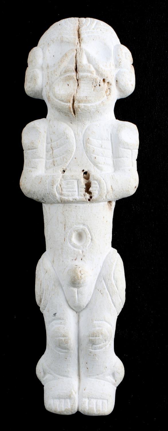 PRECOLOMBIAN TAINO CEMI MANATEE SCULPTURE