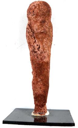 RARE INSCRIBED ANCIENT EGYPTIAN BEESWAX USHABTI