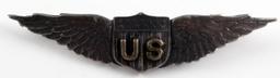 US WWI AMERICAN EXPEDITIONARY FORCE PILOT WINGS
