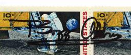 US FIRST MAN ON THE MOON STAMPS SIGNED BY ALDRIN