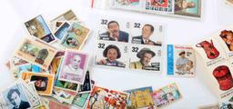 GROUP OF 100 MIXED WORLD STAMP LOT CANCELLED MORE