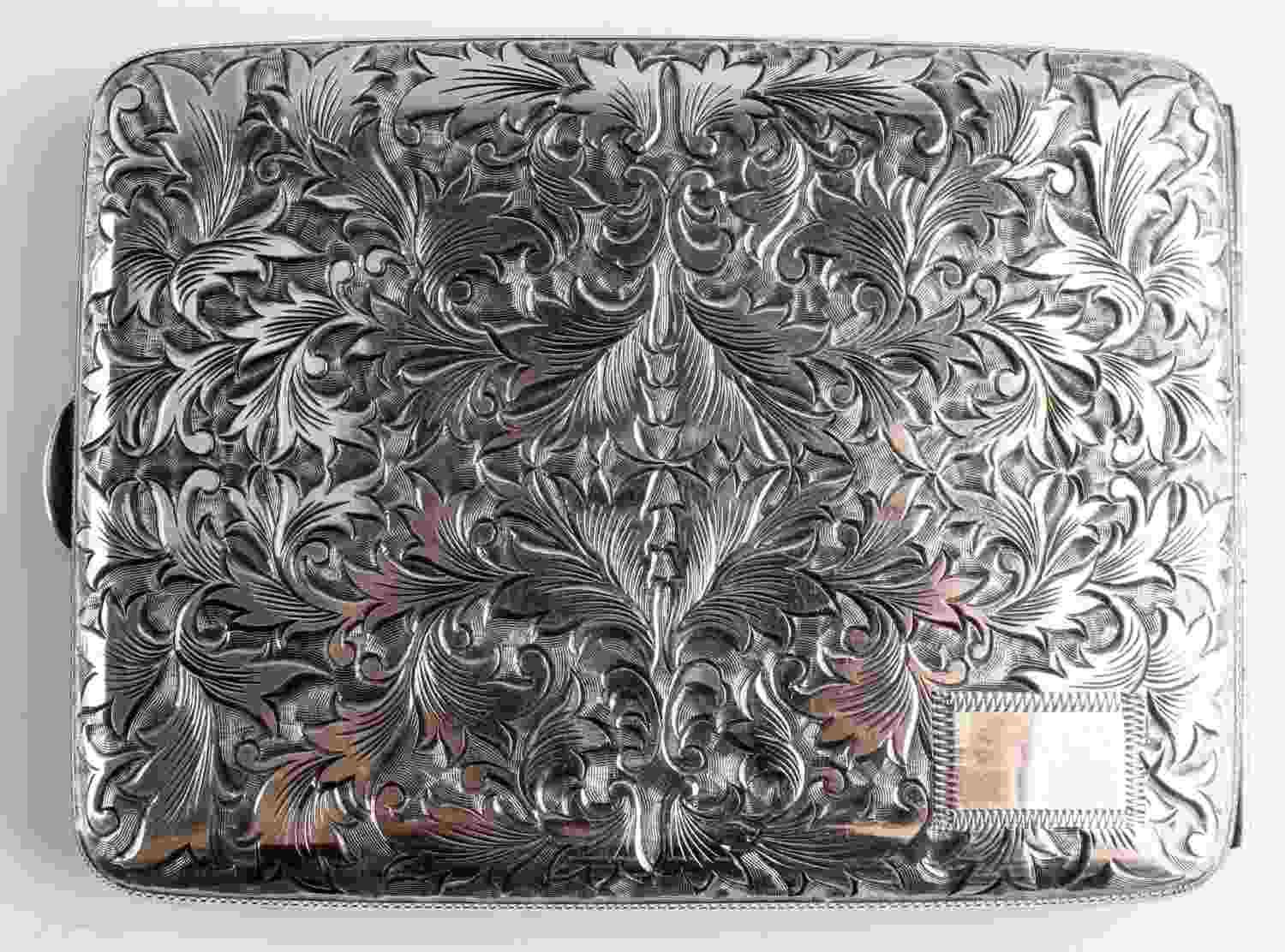 950 STERLING SILVER CIGARETTE OR CARD CASE