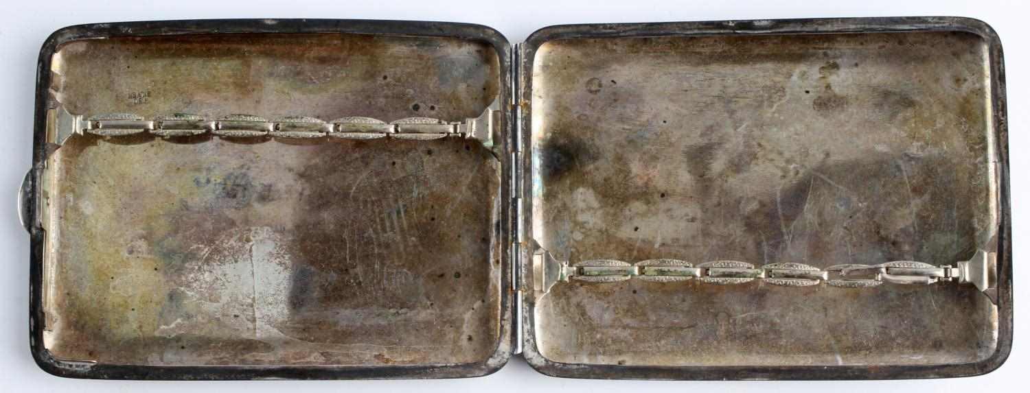 950 STERLING SILVER CIGARETTE OR CARD CASE