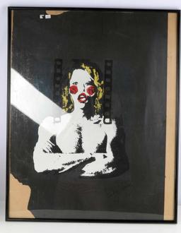 ANDY WARHOL SIGNED ORIGINAL SILK SCREENPRINT