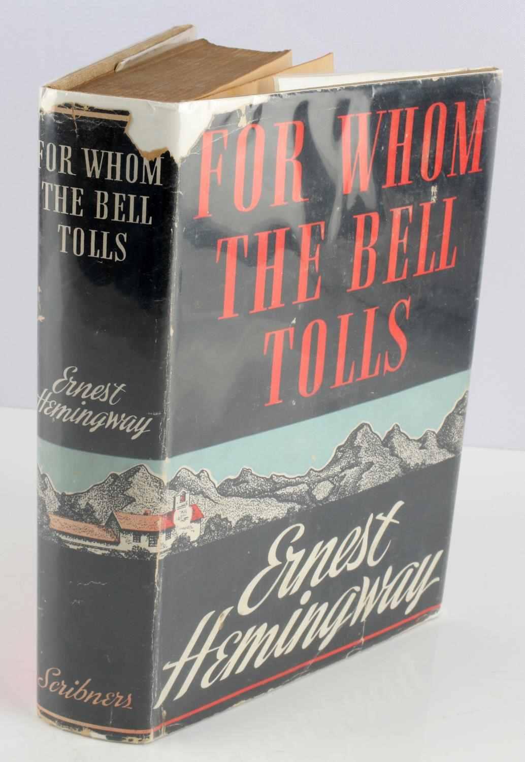1ST ED ERNEST HEMINGWAY FOR WHOM THE BELL TOLLS