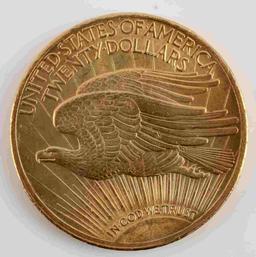 1924 $20 ST GAUDENS DOUBLE EAGLE GOLD COIN MS