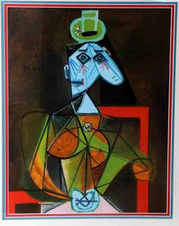 PICASSO GICLEE DORA MAAR & PORTRAIT DE FEMME