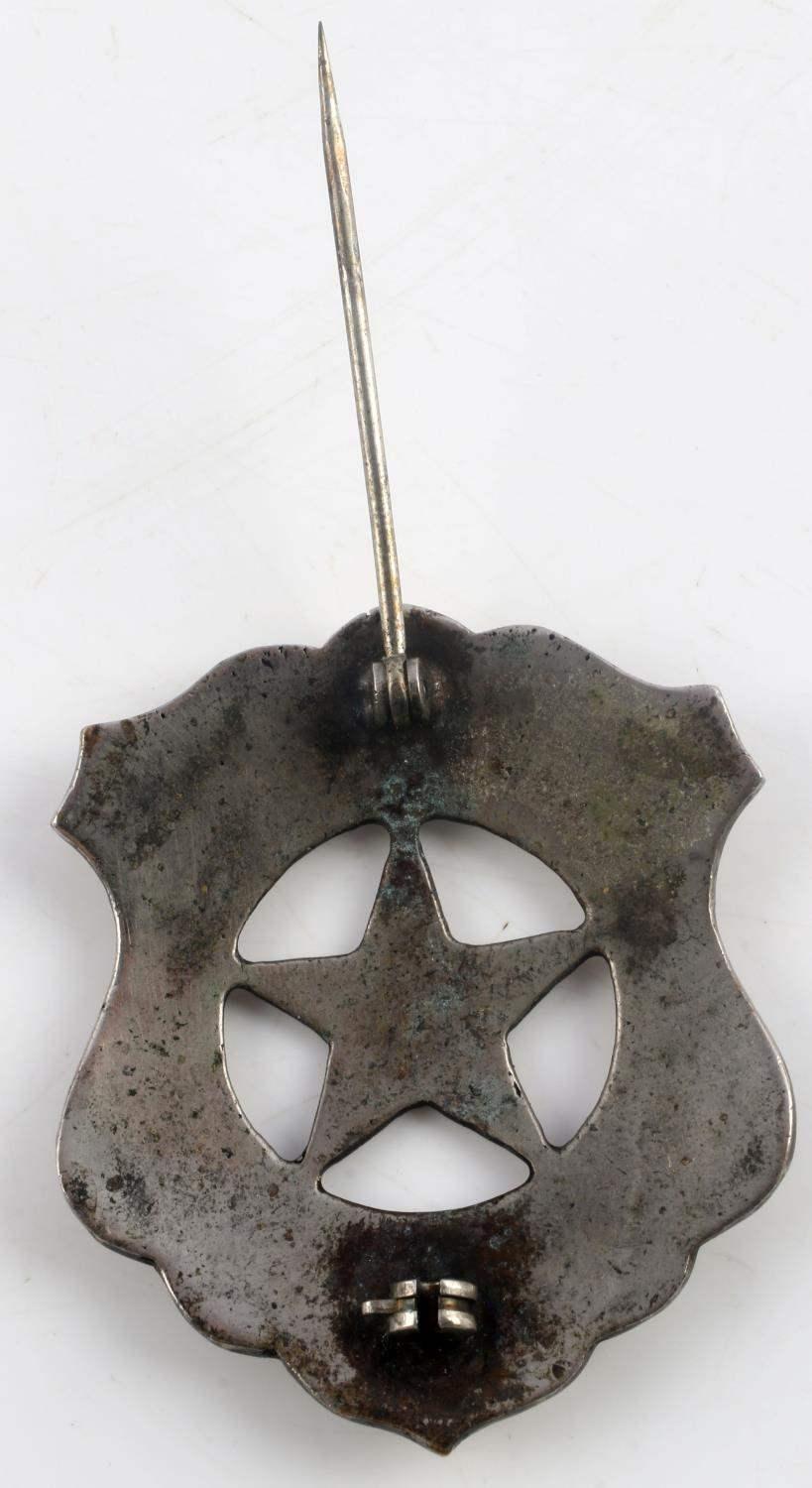 OLD WEST DEPUTY US MARSHAL COWBOY ERA LAW BADGE