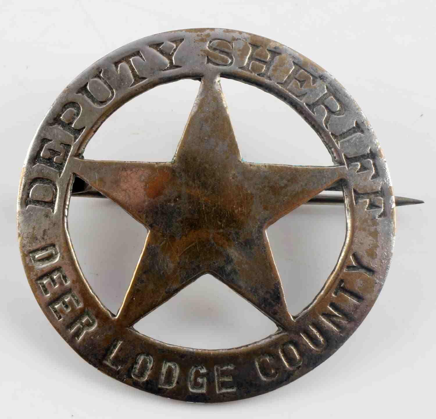 OLD WEST DEPUTY UNITED STATES MARSHAL LAW BADGE