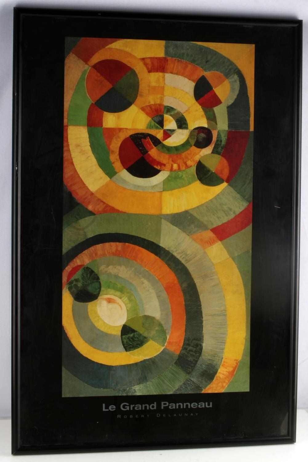 ROBERT DELAUNAY LE GRAND PANNEAU MODERN ART