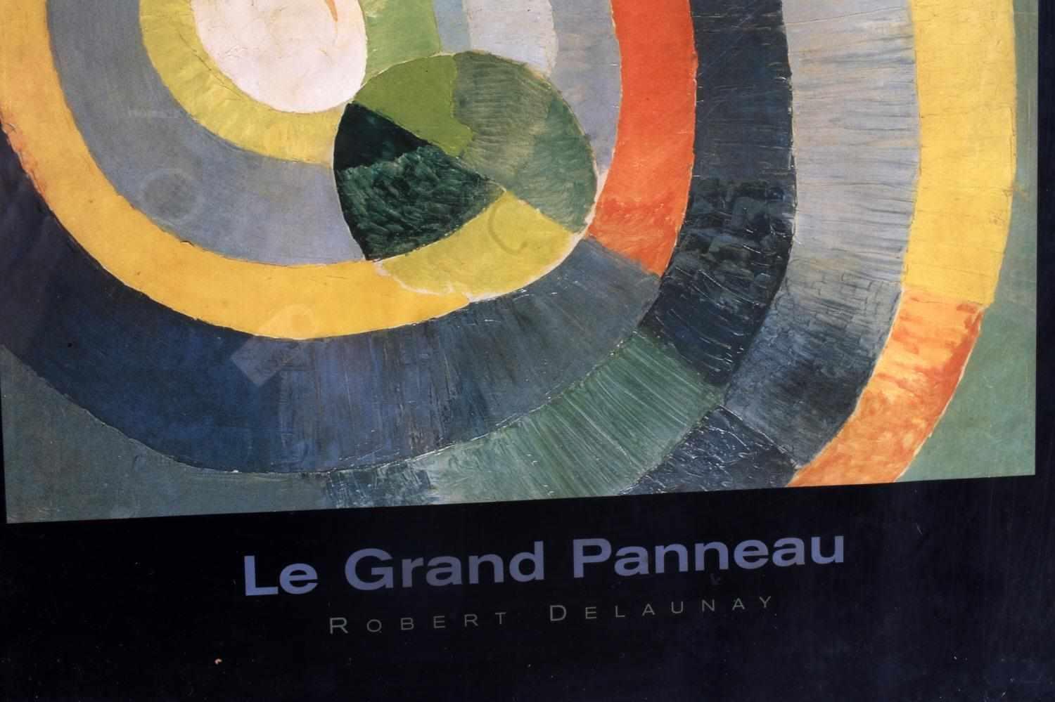 ROBERT DELAUNAY LE GRAND PANNEAU MODERN ART