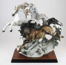 GIUSEPPE ARMANI WILD HEARTS LE PORCELAIN SCULPTURE