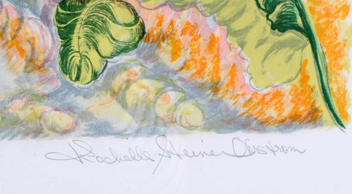 ROCHELLE OHRSTROM SIGNED LITHOGRAPH