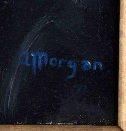 PORTRAIT OF HAROLD WILSON BY ARTHUR MORGAN 1972
