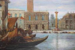 ST MARKS SQUARE VENICE CLASSICAL ITALIAN PAINTING