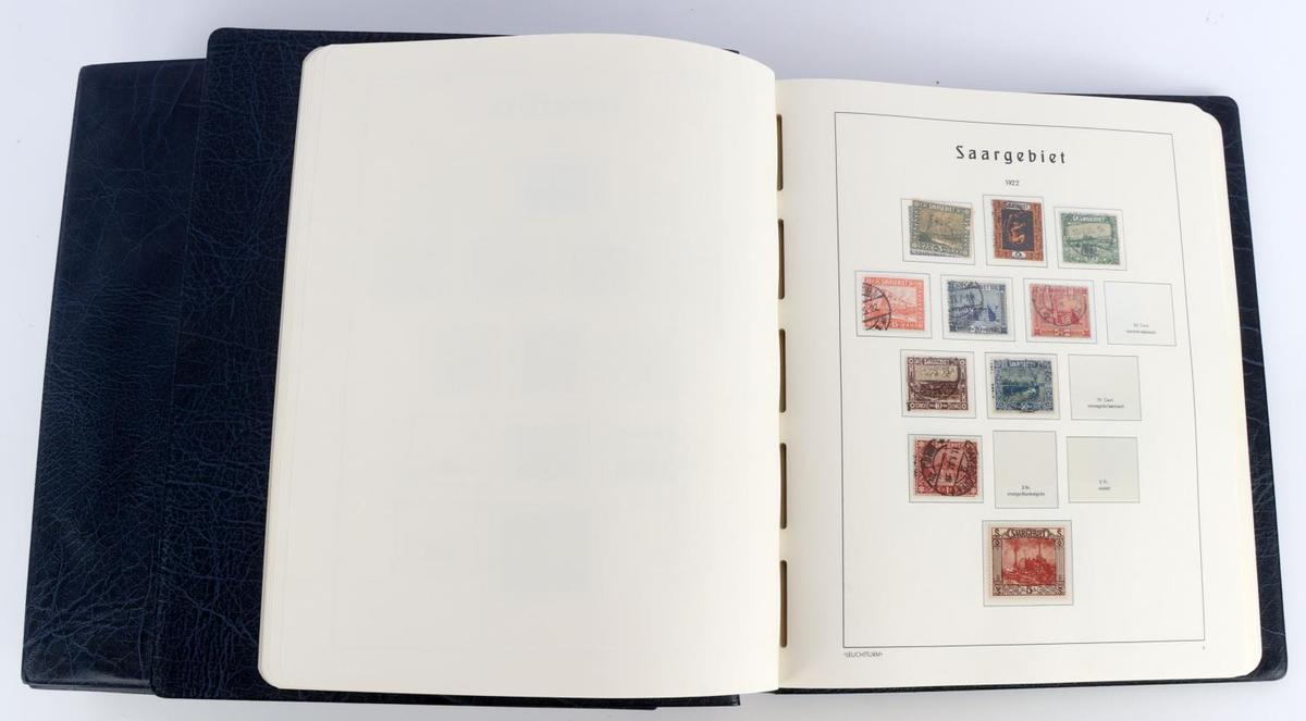 GERMAN SAARGEBIET & MEMEL 1859 STAMPS 1920-1959