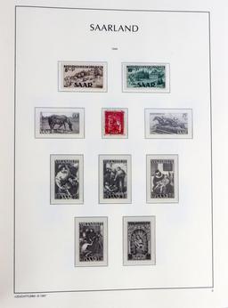 GERMAN SAARGEBIET & MEMEL 1859 STAMPS 1920-1959