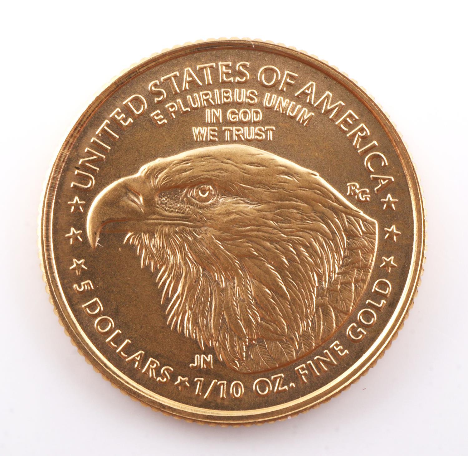 1/10TH OZ AMERICAN EAGLE GOLD COIN