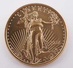 1/10TH OZ AMERICAN EAGLE GOLD COIN