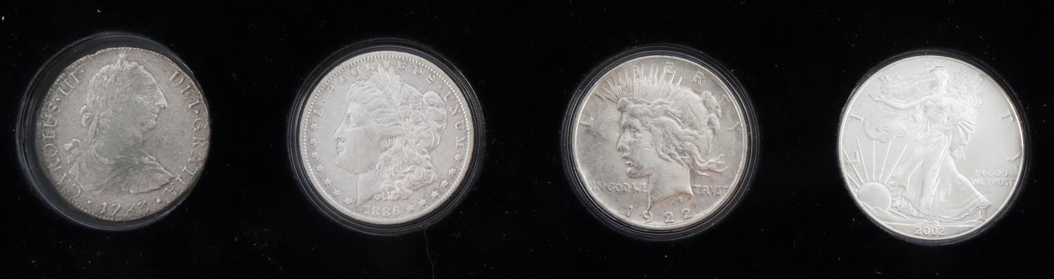 FOUR CENTURIES OF AMERICAN SILVER DOLLARS SET