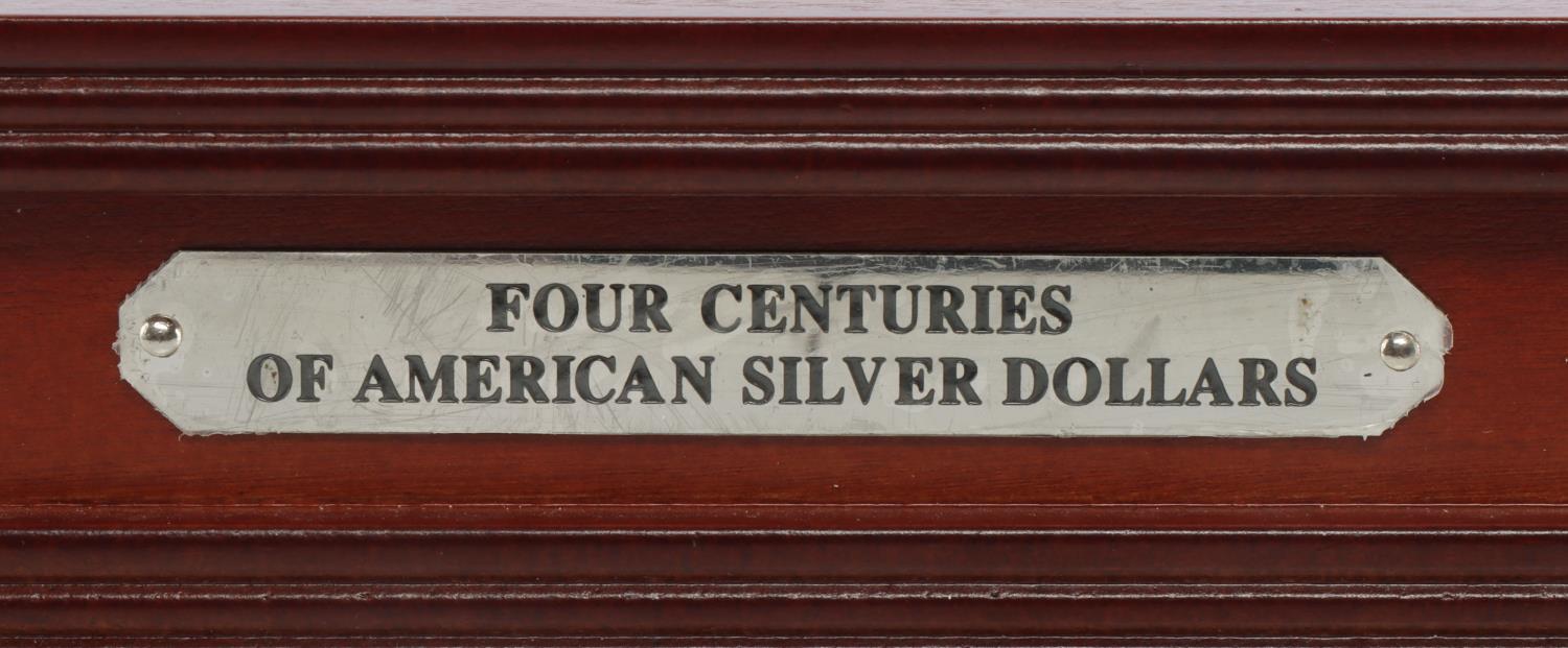 FOUR CENTURIES OF AMERICAN SILVER DOLLARS SET