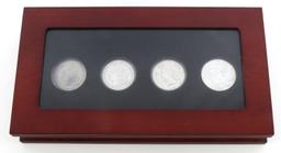 FOUR CENTURIES OF AMERICAN SILVER DOLLARS SET