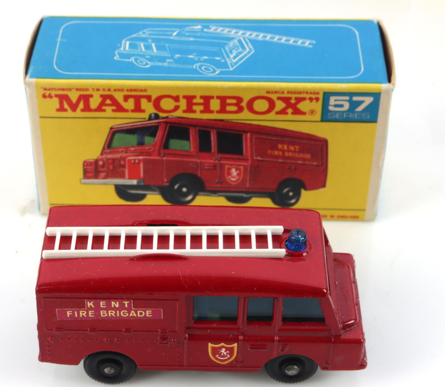 7 VINTAGE 1960S MATCHBOX TOY CARS WITH BOXES