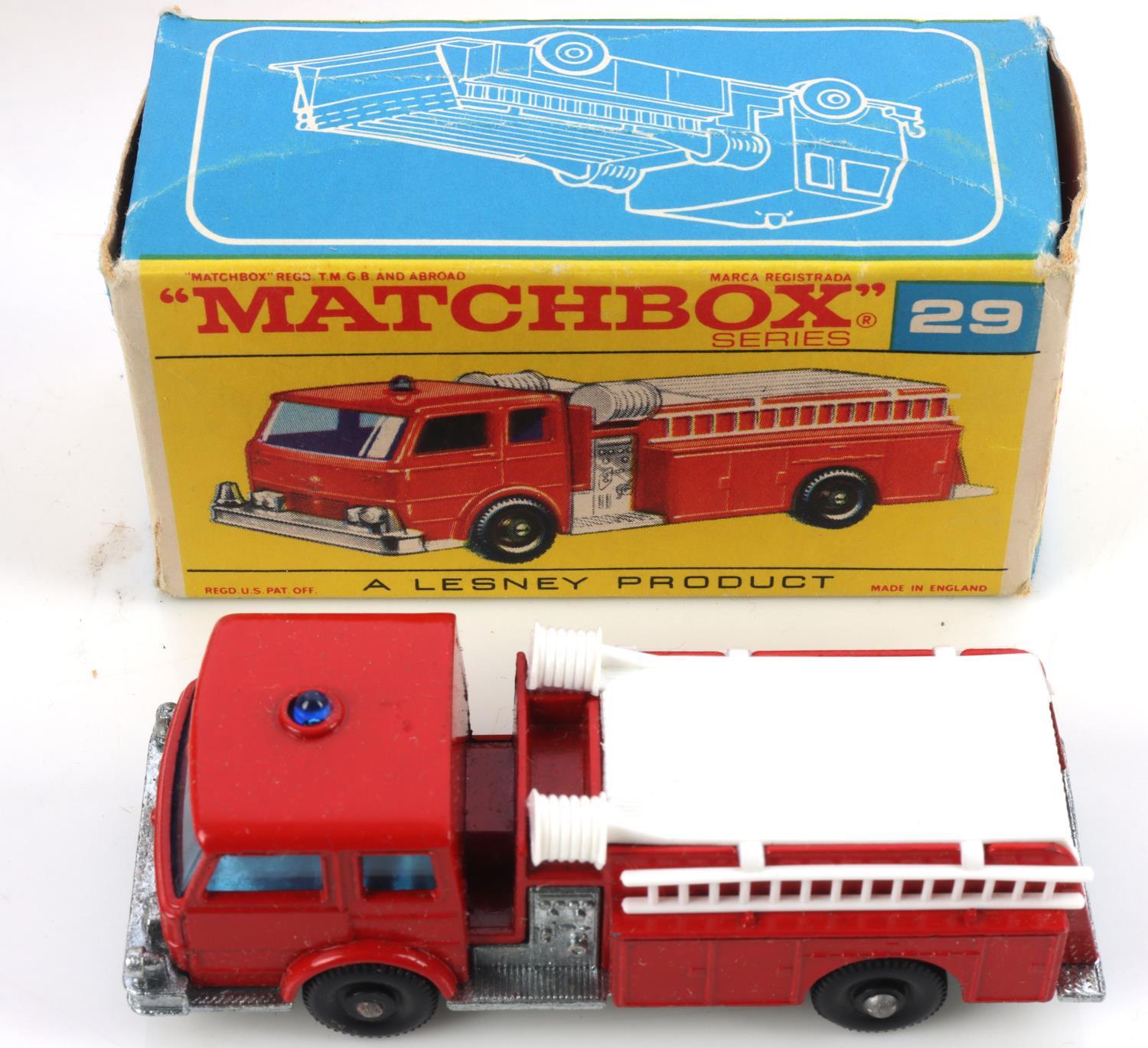 7 VINTAGE 1960S MATCHBOX TOY CARS WITH BOXES