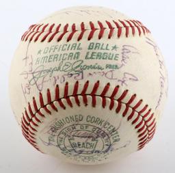 1967 WASHINGTON SENATORS TEAM AUTOGRAPHED BASEBALL