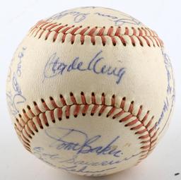 1962 ROCHESTER RED WINGS TEAM AUTOGRAPHED BALL