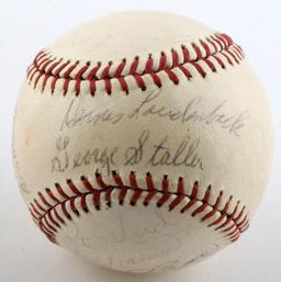 1961 VICTORIA  ARDMORE ROSEBUDS TEAM SIGNED BALL