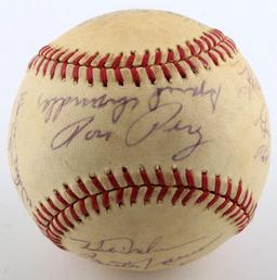 1960S COMPOSITE SIGNED BASEBALL STARGELL JARVIS