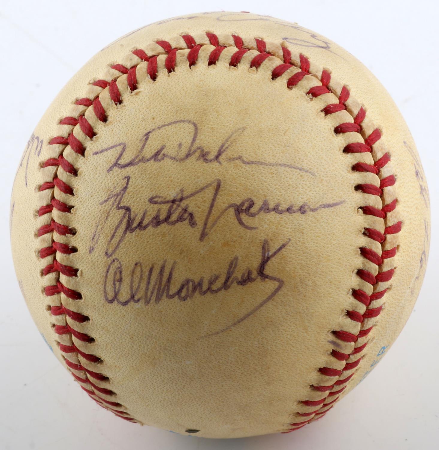 1960S COMPOSITE SIGNED BASEBALL STARGELL JARVIS