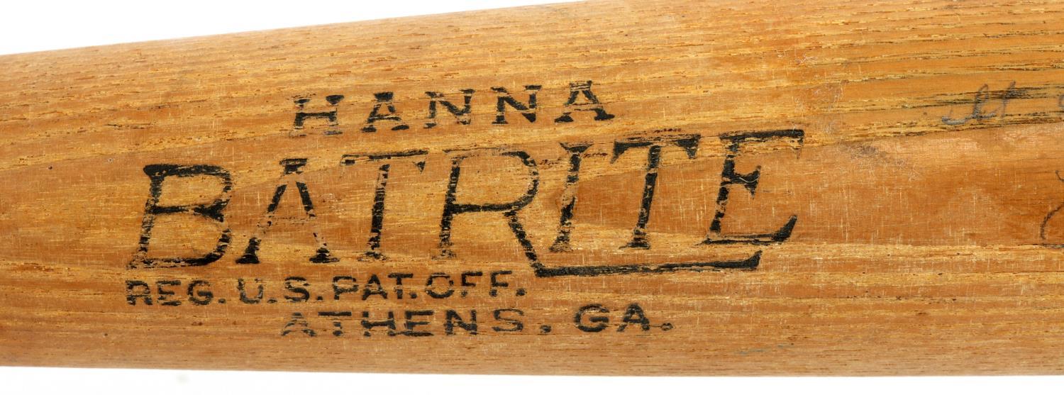 YOGI BERRA AUTOGRAPHED BASEBALL BAT  WITH COA